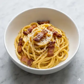 Tonnarelli alla carbonara
