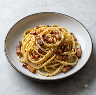 Tonnarelli alla gricia