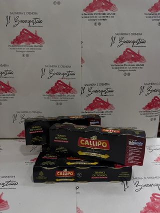 Tonno Callipo 3 scatolette da 80 g