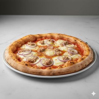 Cipolla rossa, tonno e capperi 