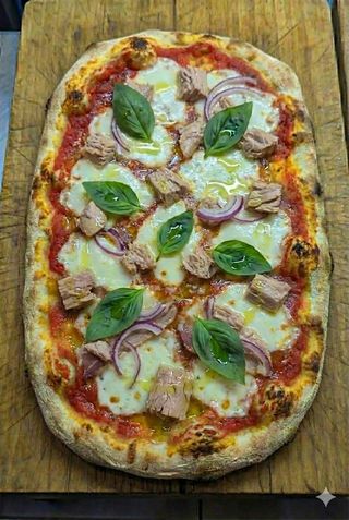 Tonno e cipolla ¼ teglia