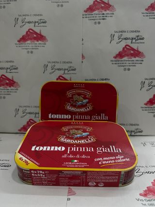 Tonno Sardanelli confezioni da 6 scatolette da 70 g