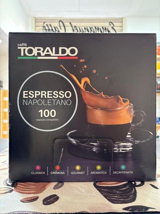 Toraldo capsule aroma, uno system caffitaly