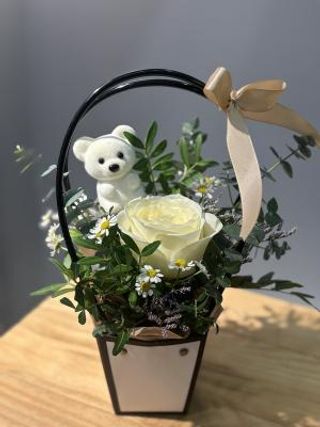 Torbica bela ruža i meda