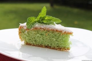 Torta cocco e menta