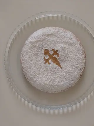 Torta de Santiago intera 18 cm