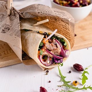 Tortilla s tunom mala