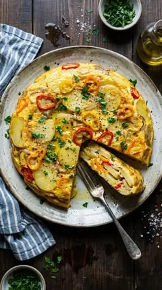 Tortilla Fruits De Mer Ou Crevettes