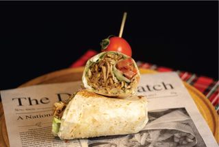 Tortilja sa giros piletinom