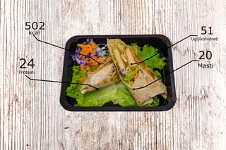 Veggie tortilla s nuggetsima