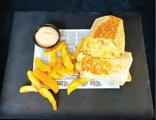 Crispy tortilla