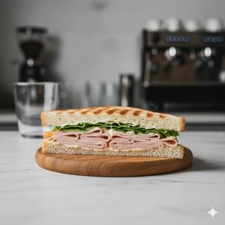 Tramezzino fesa di tacchino e maionese