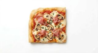 Trancio prosciutto e funghi