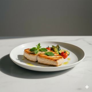 Trancio di pescespada alla mentuccia