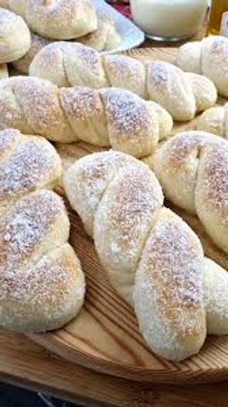 Treccina con zucchero