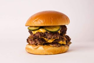 Triple Oklahoma Style Burger