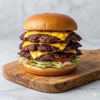 Triplo smash burger