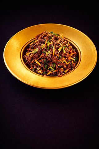 Trippa di manzo fredda condito