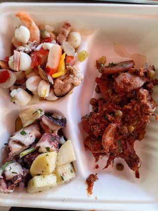 Tris antipasti 600 gr.
