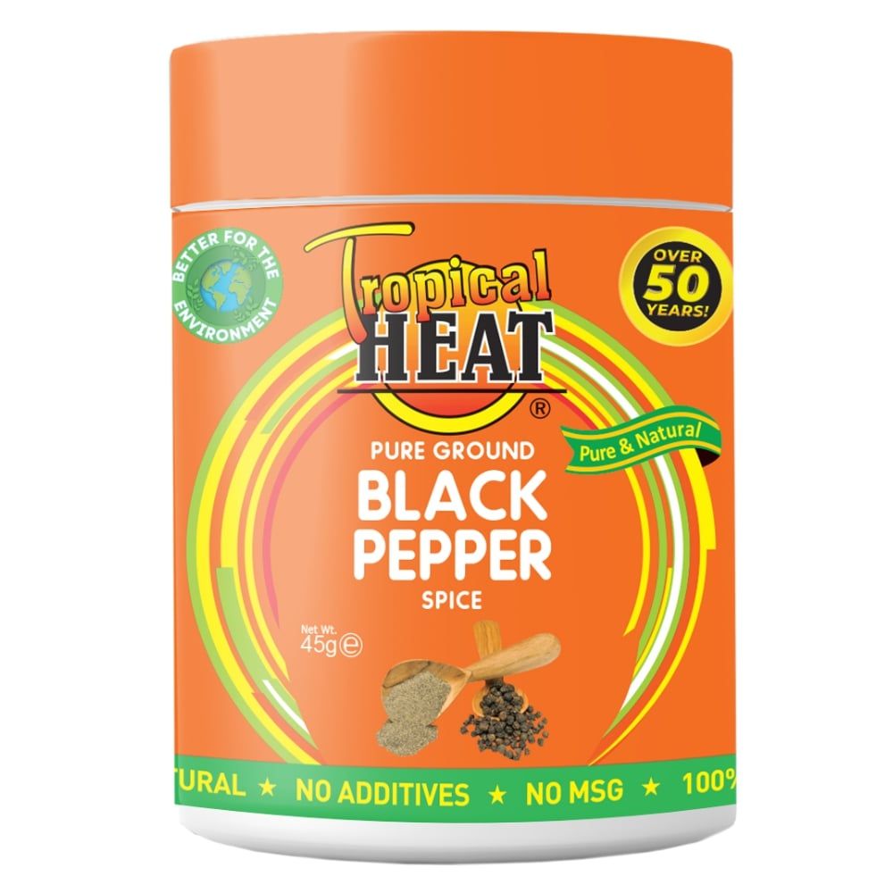 Tropical Heat Black Pepper Jar 50G