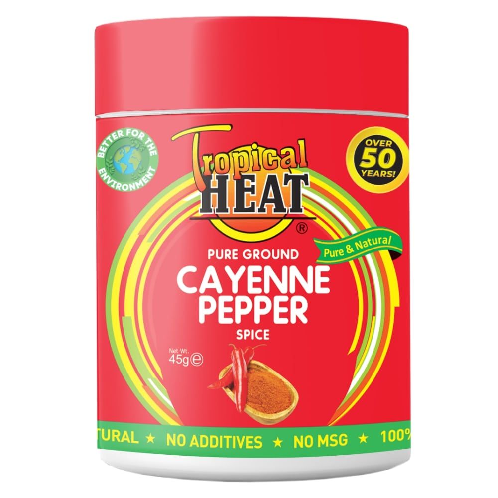 Tropical Heat Cayenne Pepper Jar 50G