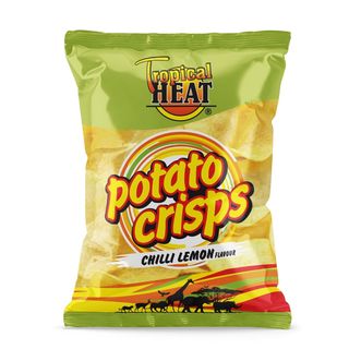 Tropical Heat Potato Crisps Chilli & Lemon 100G