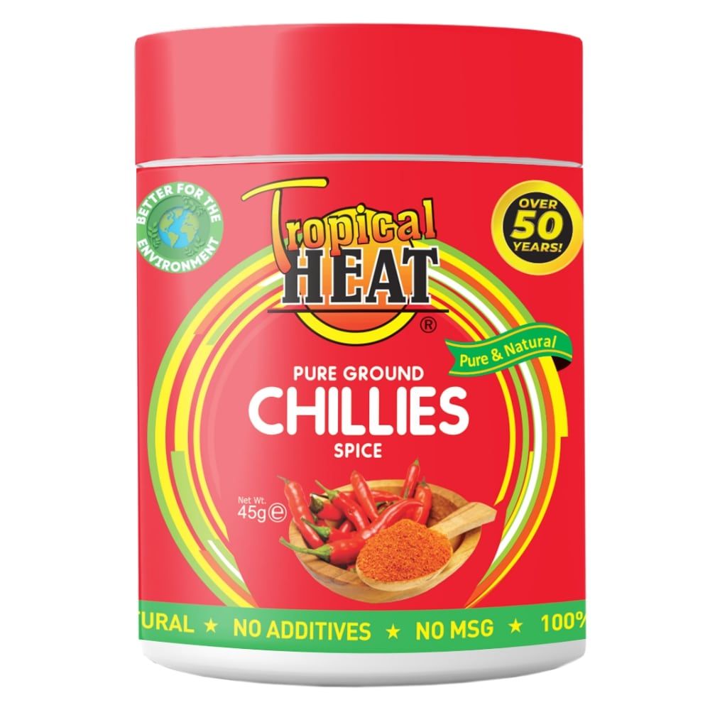 Tropical Heat Chillies Jar 50G