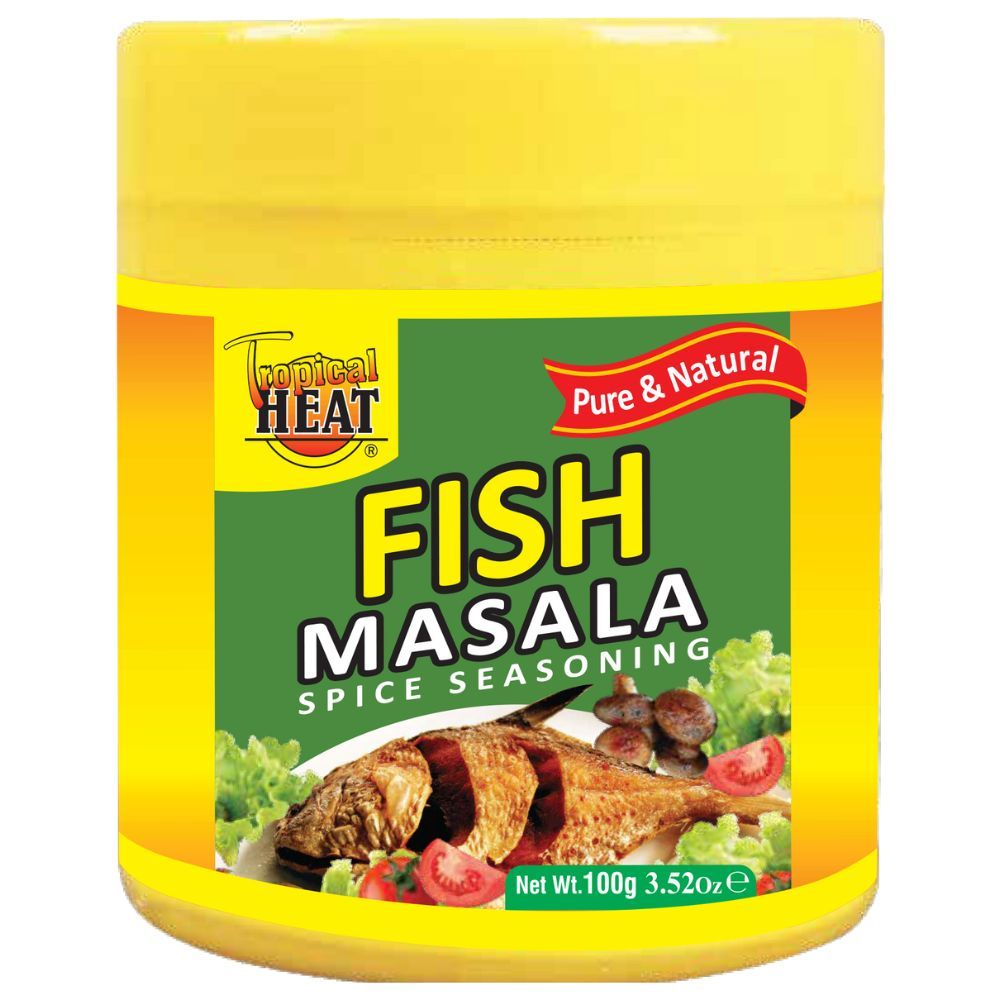 Tropical Heat Fish Masala Jar 100G
