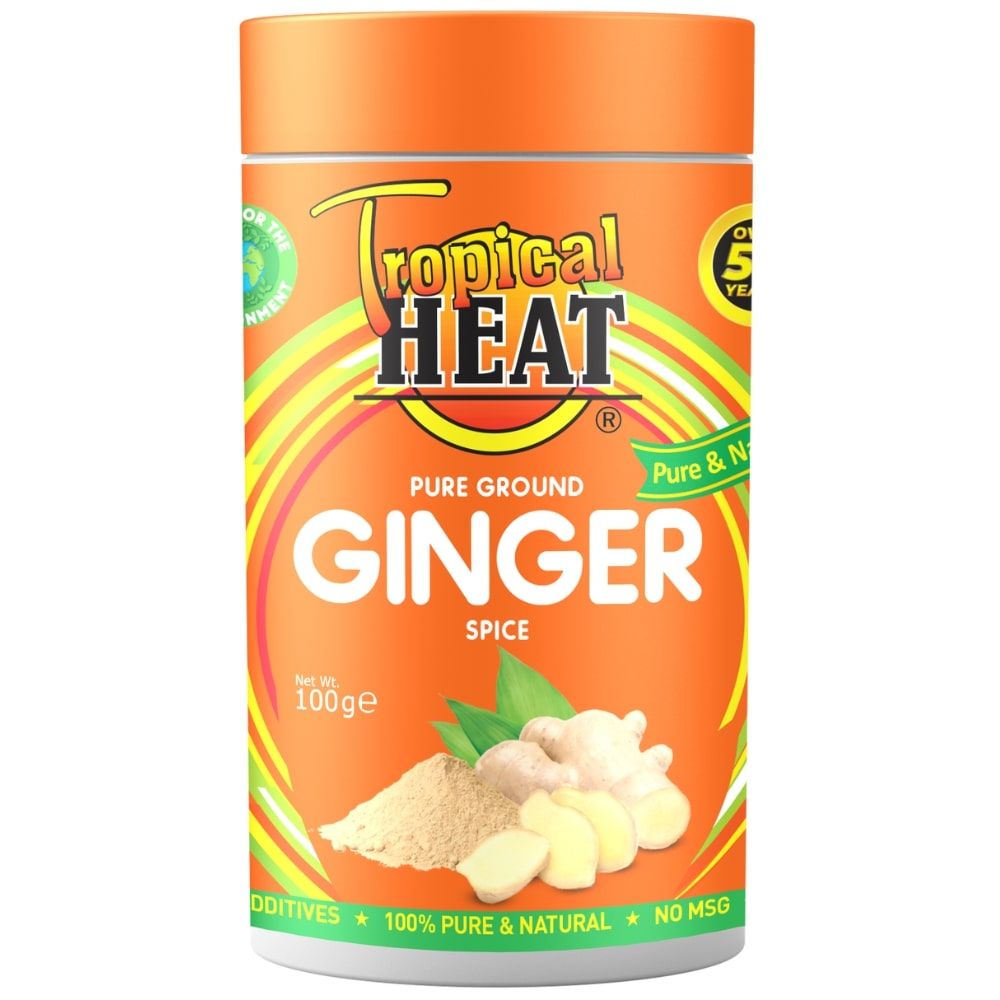 Tropical Heat Ginger Ground Jar 100G