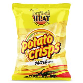 Tropical Heat Potato Crisps Salted 50 G
