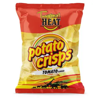 Tropical Heat Potato Crisps Tomato 100G