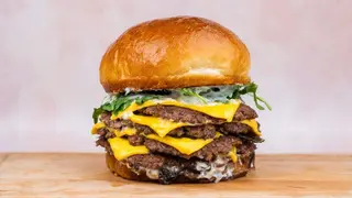 Truffle double double burger