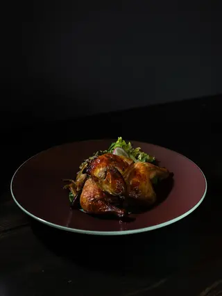 Цыпленок корнишон с грибами (350г)