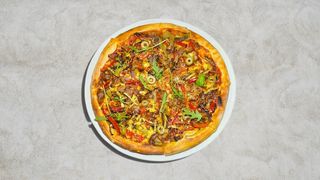 Tuna pizza