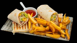 Tuna tortilja - posno + POMFRIT