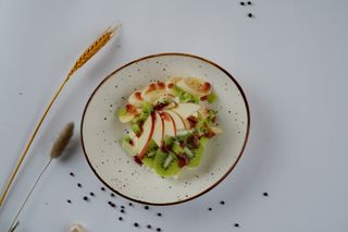 Творог с фруктами (150г)