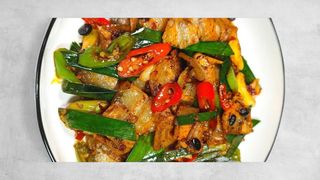 Twice-cooked pork