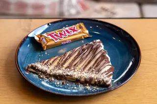 Twix palačinka