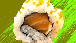 U11-uramaki salmone mango - 4 pezzi