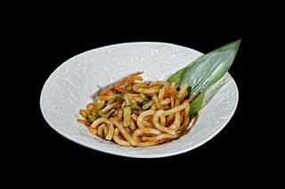 Udon con verdure