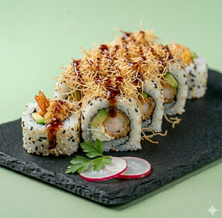 59. Uramaki ebi tempura