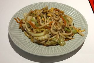 Udon con carne（肉沫乌冬）