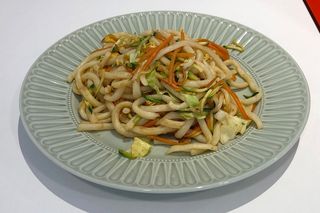 Udon con verdura（素乌冬）