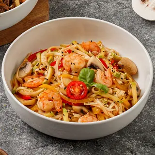 Udon cu Creveţi