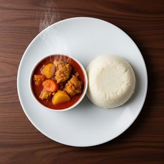Ugali Chicken Stew