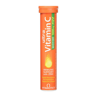 Ultra Vitamin C 1000mg with Zinc Effervescent Tablets 20s