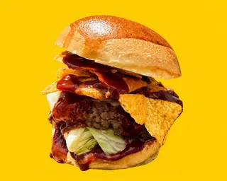 Uncle Joe BBQ burger