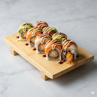 Uramaki arcobaleno