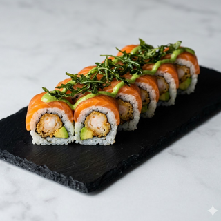Uramaki affumicato