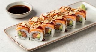 Uramaki almond roll